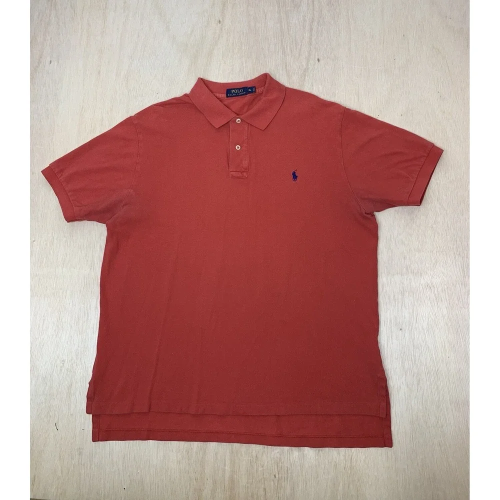 POLO RALPH LAUREN Polo Shirt Men's Size XL Short‎  Sleeve Regular Fit